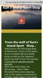Mobile Screenshot of kurtsislandsports.com