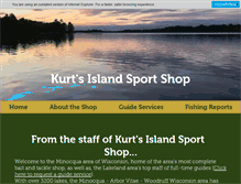 Tablet Screenshot of kurtsislandsports.com